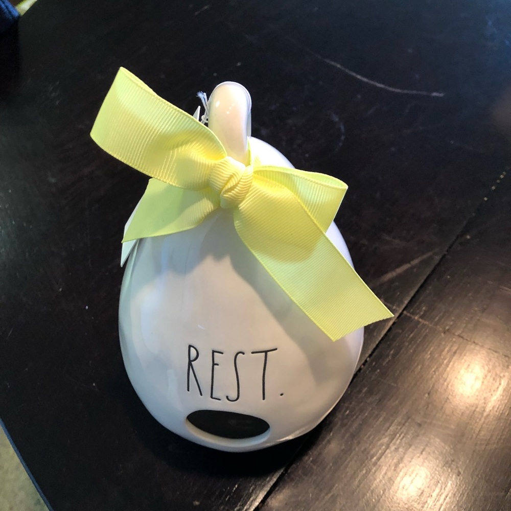 RAE DUNN BY MAGENTA 2019 "REST" BIRDHOUSE